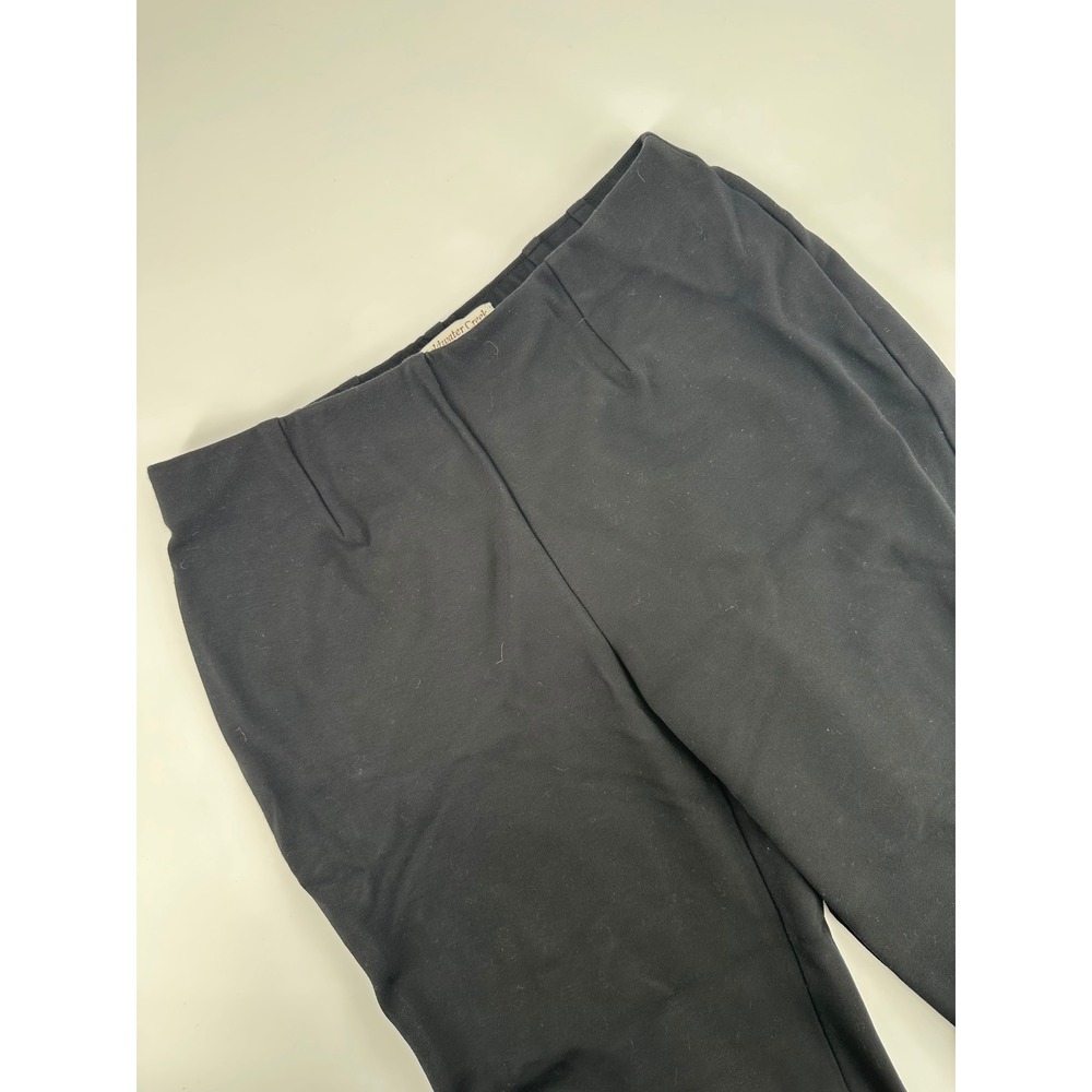 Coldwater Creek Classic Fit Black Pants PS 8 Cropped Leg‎ Casual Comfort